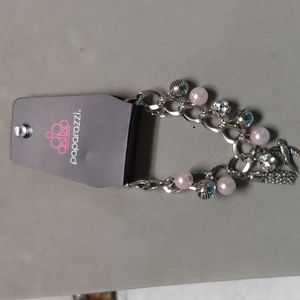 Paparazzi Silver charm bracelet